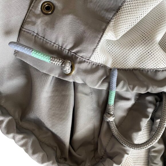 Poler Windbreaker Jacket Coat Mens L Camp Vibes Outdoor Outfitter Rain Gorpcore - Picture 8 of 14